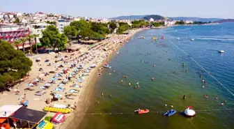 Erdek'te Bayram Yoğunluğu: Plajlar Dolu Taşdı