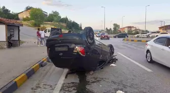 Karabük'te Takla Atan Araçta 3 Yaralı