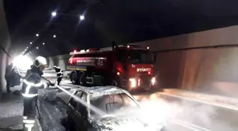 Antalya-Isparta Karayolunda Yangın: Otomobil Yanarak Kullanılamaz Hale Geldi