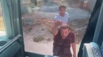 Didim'de Tur Otobüsü Şoförüne Saldırı