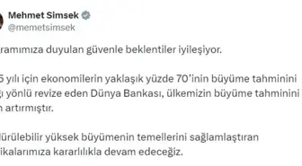 Dünya Bankası'ndan Türkiye için Büyüme Tahmini Artışı