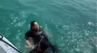 Seyhan Baraj Gölü'nde Suya Düşen Kadın Kurtarıldı