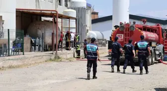 Elazığ'da Oksijen ve Asetilen Dolum Tesisinde Patlama