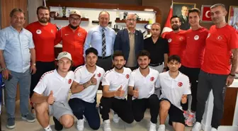 Levent Çakmur, Short Track Olimpik Milli Takımı ile Bir Araya Geldi