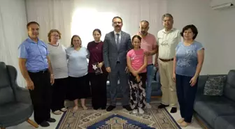 Kaymakam Ateş, Öğrencilerin Evlerine Misafir Oluyor