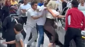 Ordu'da sokak ortasında kavga
