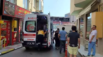 Sinop'ta Otomobilin Çarptığı Yaya Yaralandı