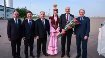 Numan Kurtulmuş, TÜRKPA 14'üncü Genel Kurulu İçin Kazakistan'da