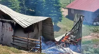 Sakarya'da Yayla Evinde Yangın Çıktı