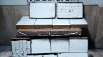 Aksaray'da Yolcu Otobüsünde 87 Bin Dolu Makaron Ele Geçirildi