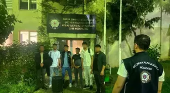 Bursa'da Göçmen Kaçakçılığı Operasyonu: 2 Şüpheli Yakalandı