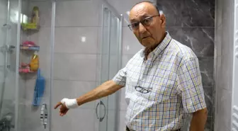Antalya'da Duşa Kabin Camı Patladı, Emekli Akademisyen Yaralandı