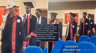 Bir dönem Türkiye gündemine oturan üniversiteden gelen görüntüye bakın