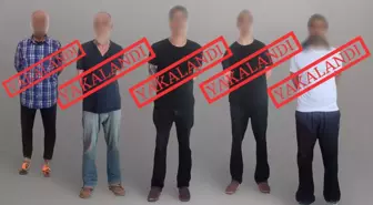 Kırmızı bültenle aranan 5 suçlu yakalanarak Türkiye'ye getirildi