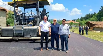 Bilecik'te Köy Yollarında Sıcak Asfalt Çalışmaları Başladı