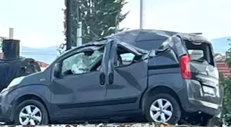 Kütahya'da Trafik Kazası: Sürücü Yaralı
