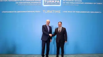 TBMM Başkanı Kurtulmuş, KKTC Cumhuriyet Meclisi Başkanı Öztürkler ile görüştü