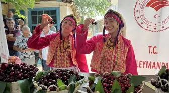 Tekirdağ'da 59. Uluslararası Kiraz Festivali Başladı