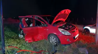 Tekirdağ'da Alkollü Sürücü Işık İhlali Yaptı, 2 Yaralı