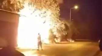 Bursa'da Barakada Yangın Çıktı