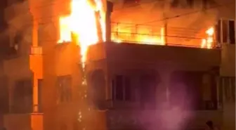 Hatay'da Apartmanda Yangın: Can Kaybı Yok