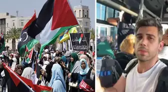 Mağrip Direniş Konvoyu'na katılmak üzere yola çıkan Türk gazeteciye Mısır'dan deport