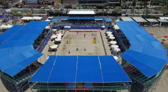 Alanya'da Volleyball World Beach Pro Tour Challenge Başlıyor