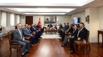 Samsun Sivil Toplum Kuruluşları Birliği Vali Tavlı'yı Ziyaret Etti