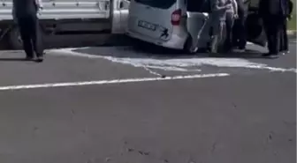 Selim'de Trafik Kazası: 1 Yaralı