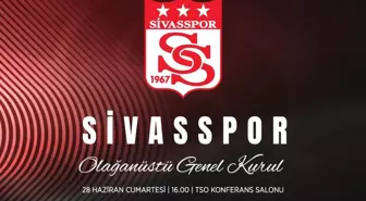 Sivasspor'dan Olağanüstü Genel Kurul Kararı