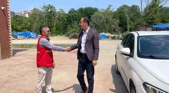 Vali Yardımcısı Uzan'dan Kızılay Bartın Şube Başkanı Yalçın'a Ziyaret