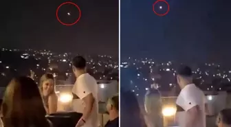 Gece kulübünde eğlendikleri esnada üzerlerinden İran'ın füzeleri geçti