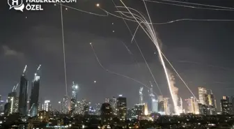 İran saldırıya geçti! Tel Aviv'den canlı yayın