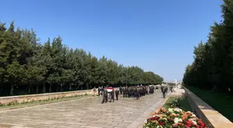 Jandarma Teşkilatı'nın Kuruluş Yıl Dönümü Anıtkabir'de Kutlandı
