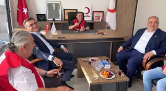 Milletvekili Aldatmaz'dan Kızılay Bartın Şubesine Ziyaret