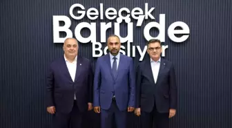 AK Parti Bartın Milletvekili Aldatmaz'dan Rektör Akkaya'ya Ziyaret