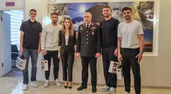 Trabzonspor'dan Jandarma Teşkilatı'na Ziyaret