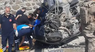 Tunceli'de Kafa Kafaya Çarpışma: 7 Yaralı