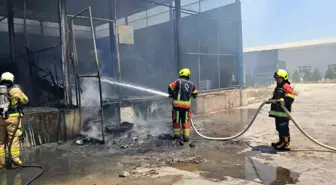 Balıkesir Toptancı Halinde Yangın Çıktı