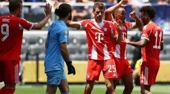 Bayern Münih Auckland'a acımadı! Tam bir deste gol