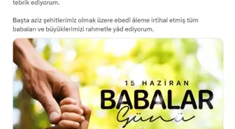 Cumhurbaşkanı Erdoğan'dan Babalar Günü Mesajı