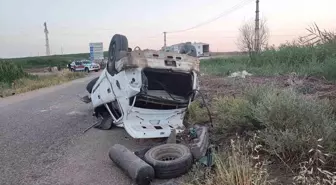 Diyarbakır'da Otomobil Devrildi: 1 Ölü, 4 Yaralı