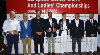Türkiye'de Avrupa Kıdemli Golf Şampiyonası Sona Erdi