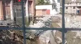 Hakkari'de Yeni Adliye Binası İnşaatı Çökme Olayına Neden Oldu