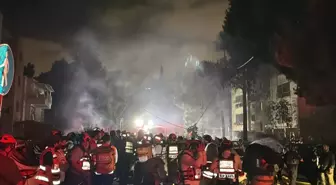İran'ın füzeleri Hayfa'ya isabet etti! Kentten alevler yükseldi