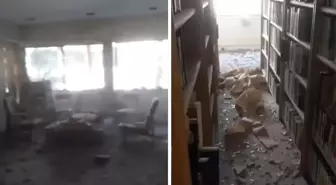 İsrai'den İran Dışişleri Bakanlığı binasına saldırı! Yıkım böyle görüntülendi