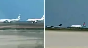 İsrail'e ait yolcu uçakları GKRY'ye konuşlandırıldı