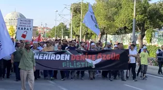Konya'da Gazze İçin Küresel Vicdan Yürüyüşü Düzenlendi