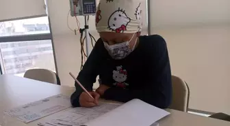 Lösemi Tedavisi Gören Hatice, Hastanede LGS Sınavına Girdi