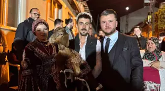 Bilecik'te Kına Gecesine Oğlak Sürprizi